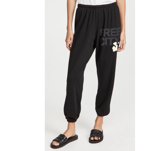 FREECITY Large Logo Sweatpants in SQUID INK Size S - Picture 11 of 13